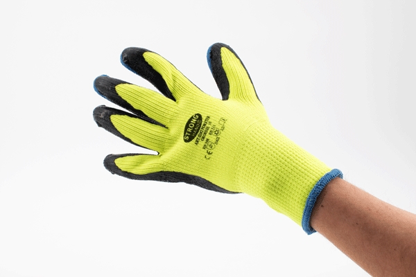 Stronghand Winterhandschuh mit Latexbeschichtung – Größe XL
