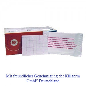 AF® Insektenmonitor Klebeboden (10x10 St.) Lockstoff inklusive AF® Insektenmonitor Klebeboden (10x10 St.) Lockstoff inklusive