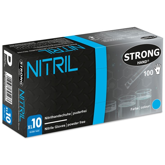Stronghand Nitril Einweghandschuhe – Größe XL – 100 Stück