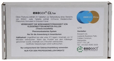 Insectrac® CLTab® (Exosex für Kleidermotte)