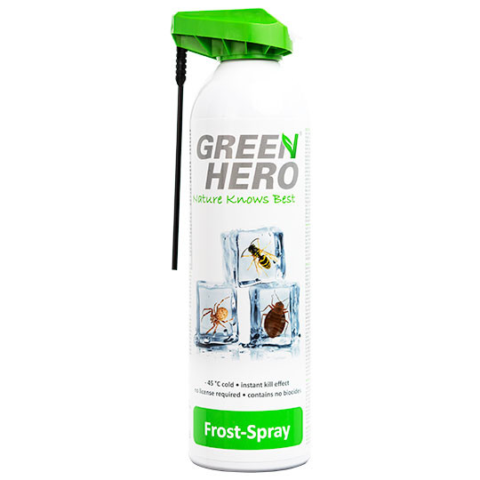 Frost-Spray zur Bekämpfung von Insekten und Nestern