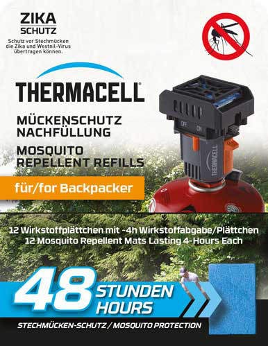 Wirkstoffplättchen für ThermaCell Backpacker